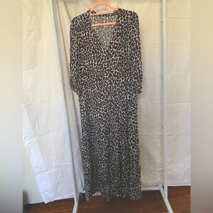 Rebecca Minkoff Leopard Print Maxi Dress